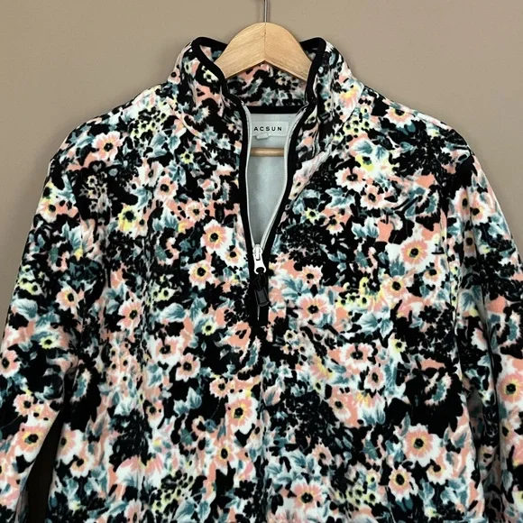 {PacSun} Half-Zip Pullover Sweatshirt With Fleece Feel - Mens Small - Picture 2 of 9